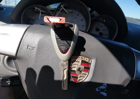 2007 Porsche Boxster S из США, поврежденный, VIN WP0CB29807U730618